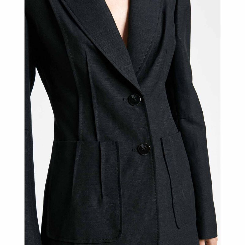 Cue Linen Blend Tailored Blazer image number 2
